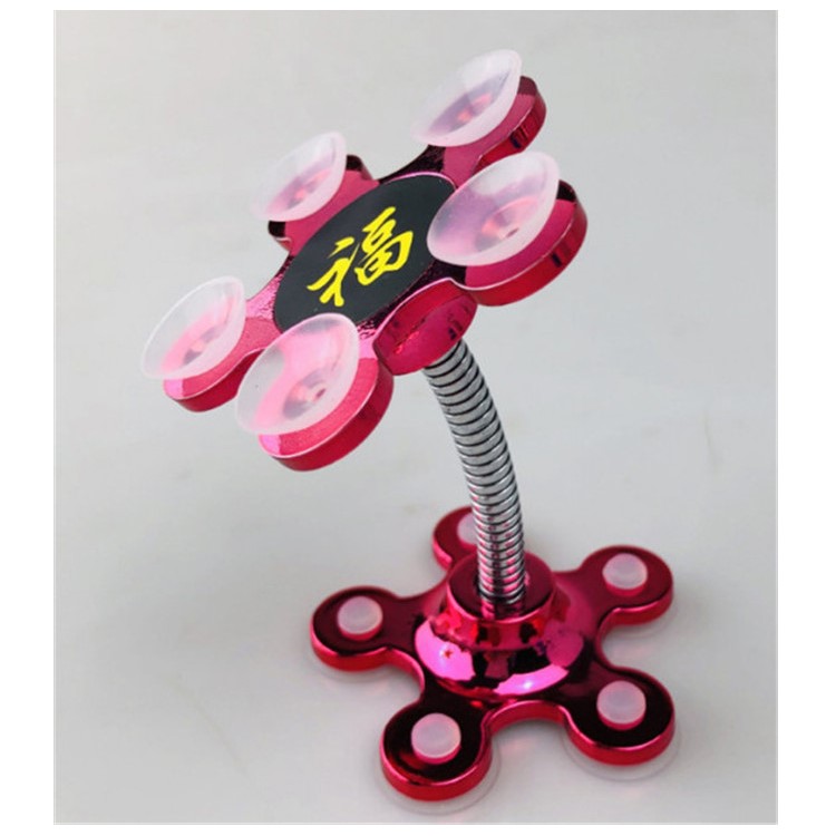 

Car Bracket Magic Sucker Phone Holder Car Interior Mobile Navigation Bracket - Rose, iPhone XS Max 6.5 inch