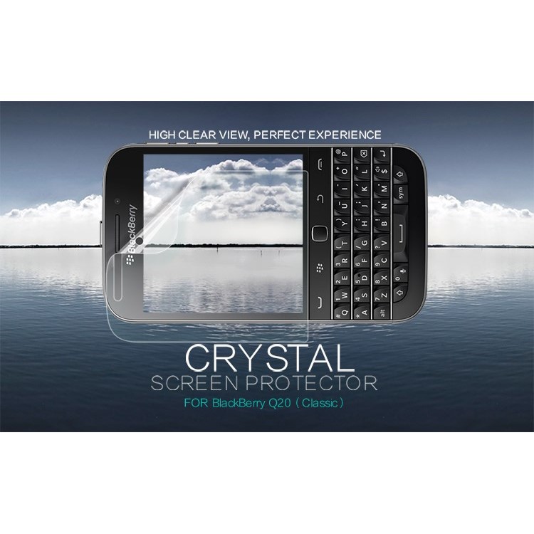 NILLKIN for Blackberry Classic Q20 Anti-fingerprint Ultra Clear LCD Screen Protector Film-2