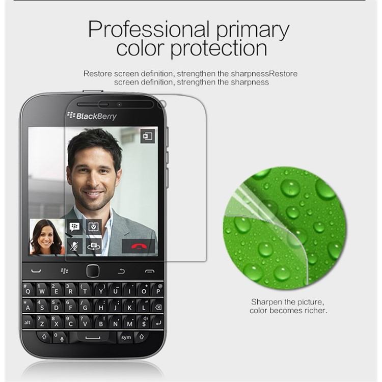 NILLKIN for Blackberry Classic Q20 Anti-fingerprint Ultra Clear LCD Screen Protector Film-4