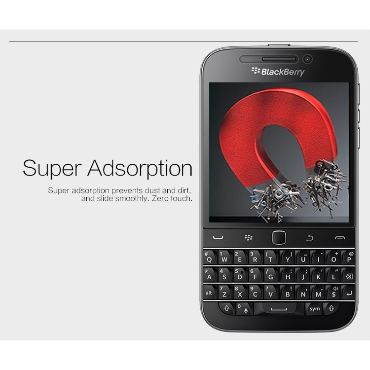 NILLKIN for Blackberry Classic Q20 Anti-fingerprint Ultra Clear LCD Screen Protector Film-5