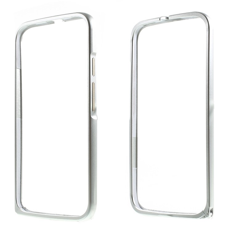 

Metal Backless Bumper Hippocampal Buckle for Motorola Moto X2 XT1097 X+1 - Silver