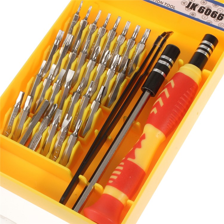 JACKLY JK6066-B 33-In-1 Precision Mini Screwdriver Tool Kit for Mobile Phone Laptop-3