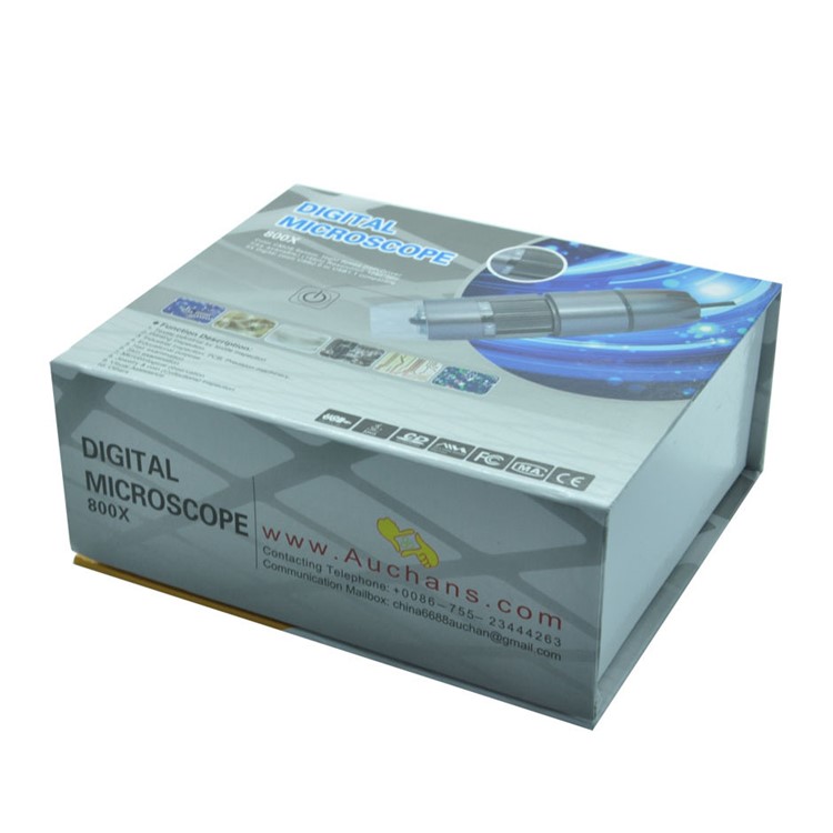 S08 20-800X 2MP USB 8-LED Luz Microscópio Digital Endoscópio Câmera Magnifier-8