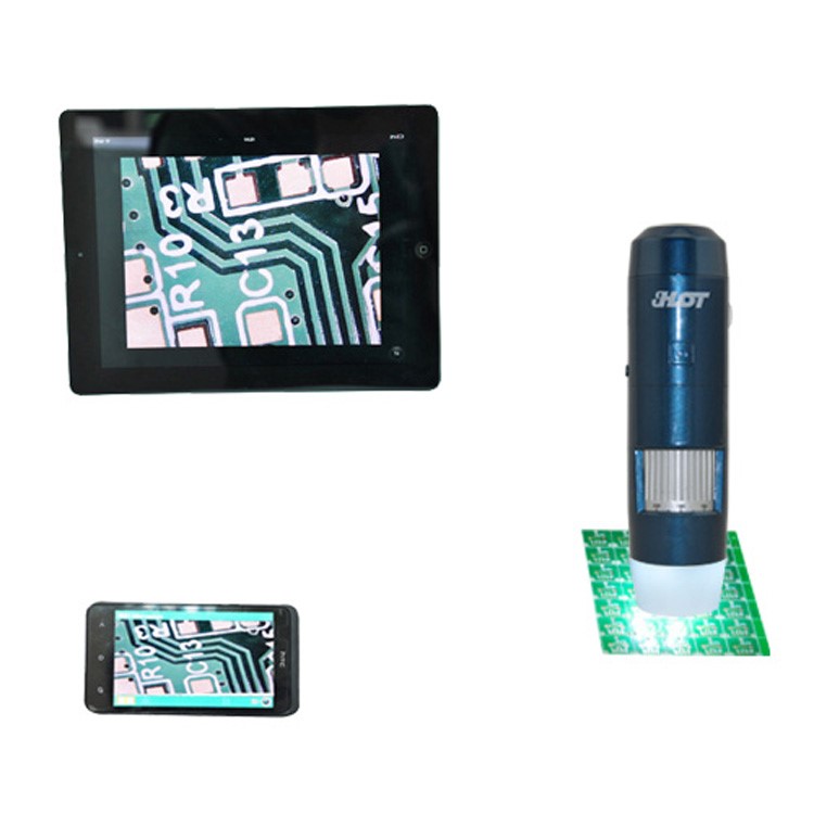 HOT S06W02 5X-200X WiFi Wireless USB Digital Mikroskop für Windows IOS Android-EU Zapfen-2
