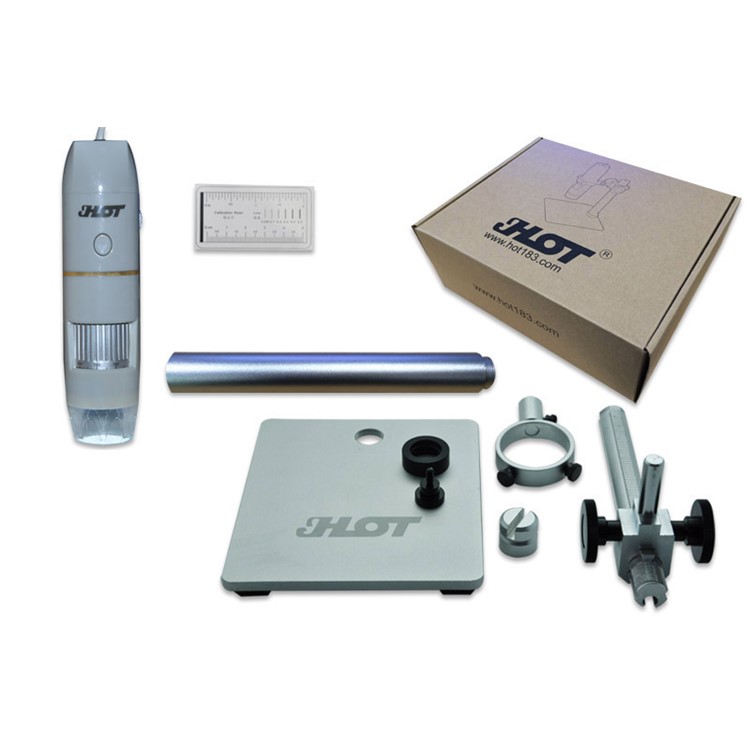 HOT HT-60L 1X-500X Vergrößerung 8-LED USB Digitalmikroskop Endoskop Mit OTG-Kabel-13