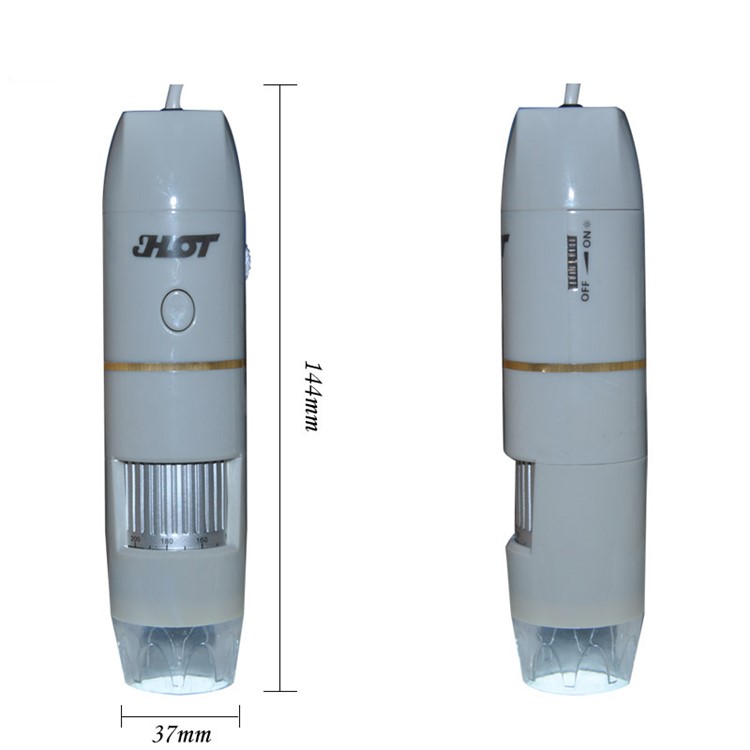 HOT HT-60L 1X-500X Vergrößerung 8-LED USB Digitalmikroskop Endoskop Mit OTG-Kabel-3