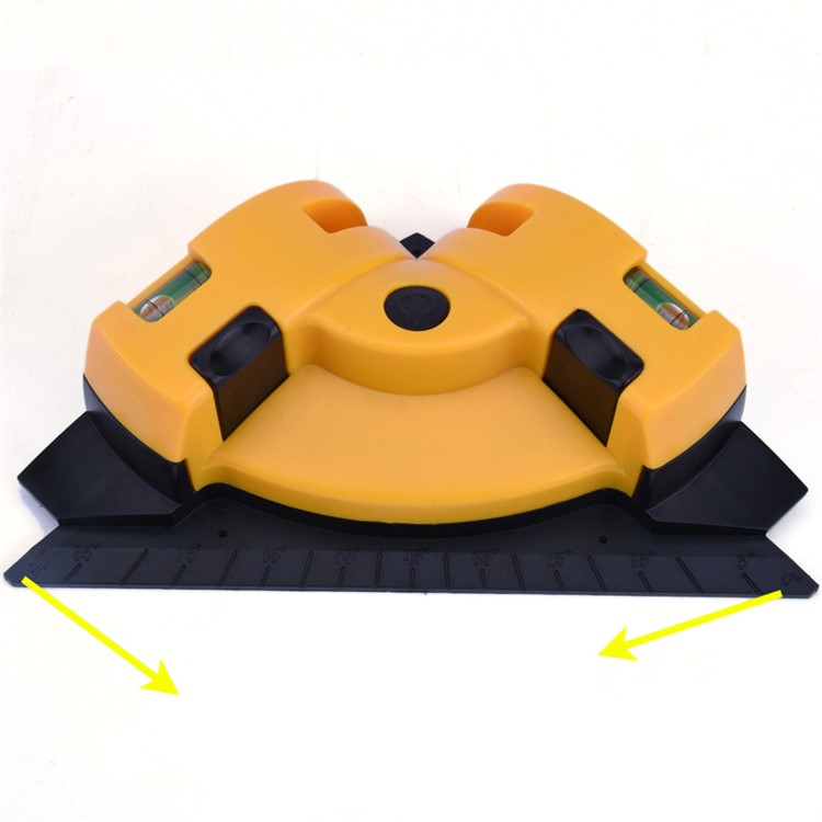 90 Degree Right Angle Laser Level with Suction Cups-3