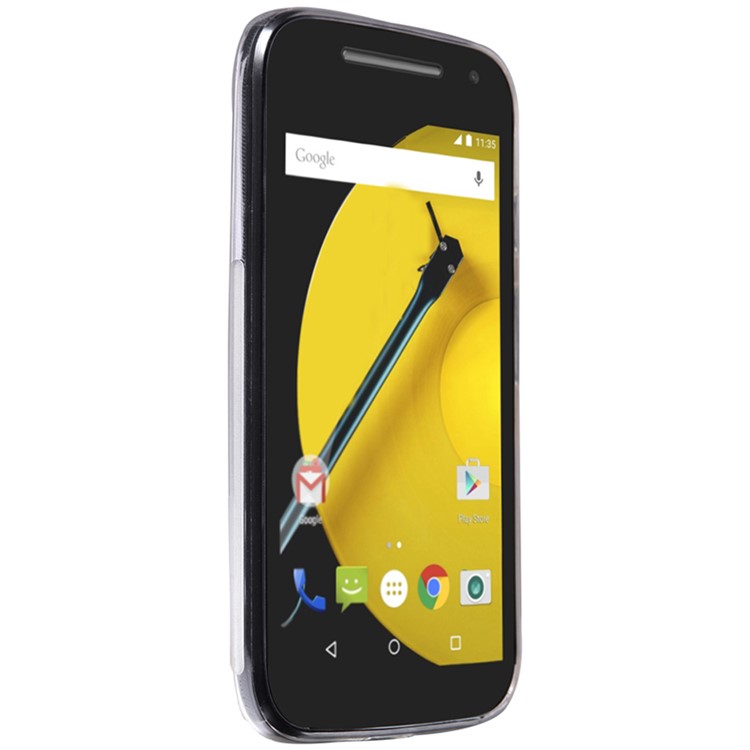 NILLKIN 0.6mm Nature TPU Case for Motorola Moto E2 XT1505 XT1511 - White-5