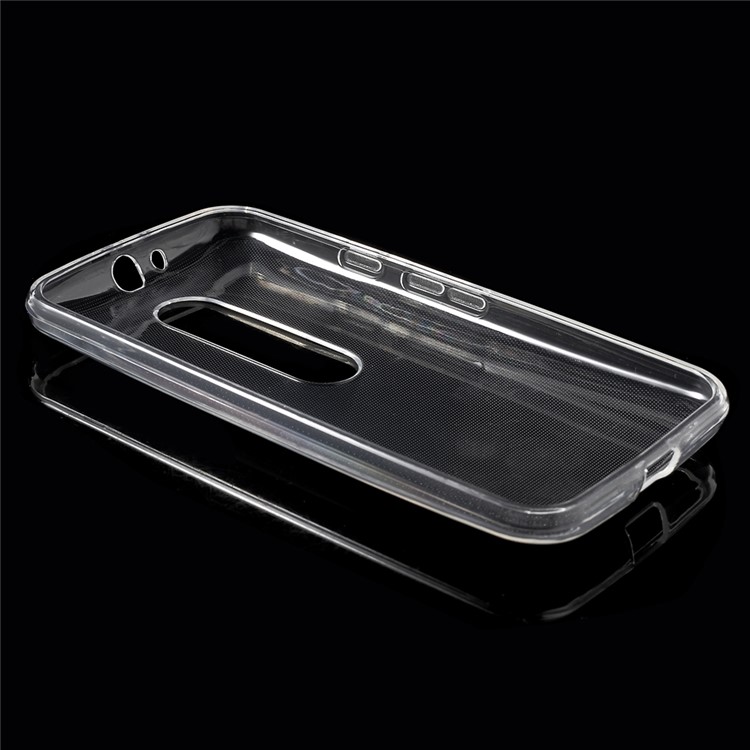 Glossy TPU Gel Case for Motorola Moto G 3rd Gen XT1541 XT1543 - Transparent-3
