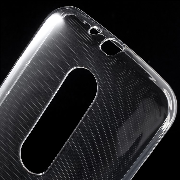Glossy TPU Gel Case for Motorola Moto G 3rd Gen XT1541 XT1543 - Transparent-5