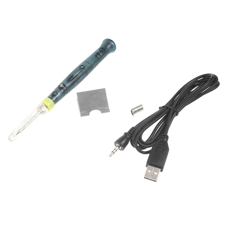 Tragbarer Lötkolbenstift 5V 8W USB Mit Standwerkzeugsatz-8