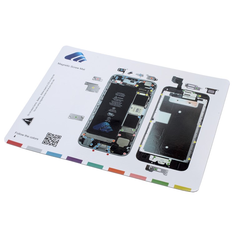 For iPhone 6s 4.7 Magnetic Screw Keeper Mat Repair Tool-1