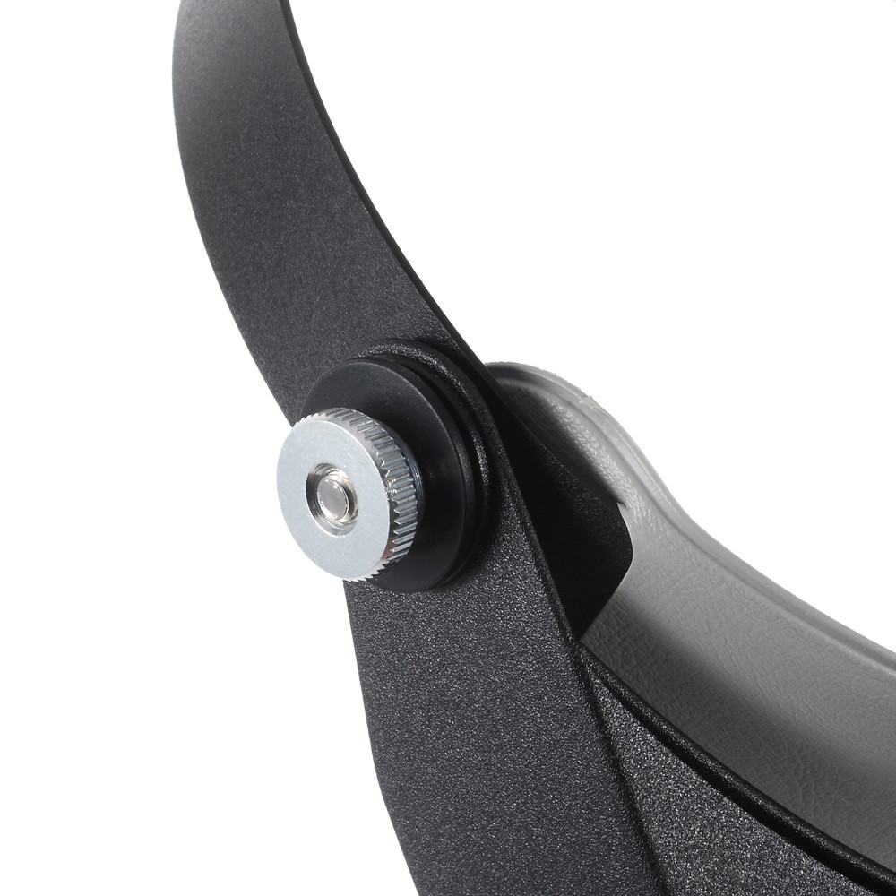 2-LED Headband Magnifier Magnifying Glass Loupe for Reading Jewelry Appraisal Etc (MG81001-A)-6