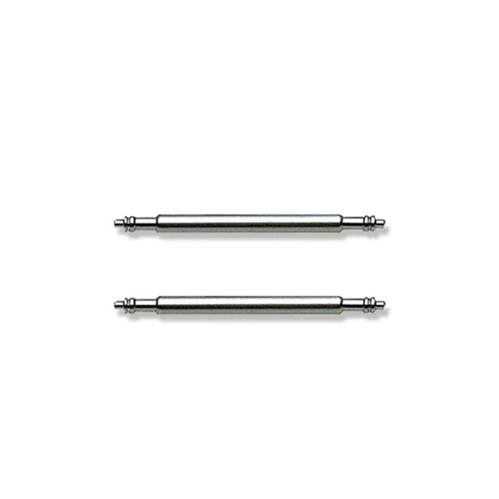 2Pcs 18mm Stainless Steel Watch Strap Spring Bar Pins-1