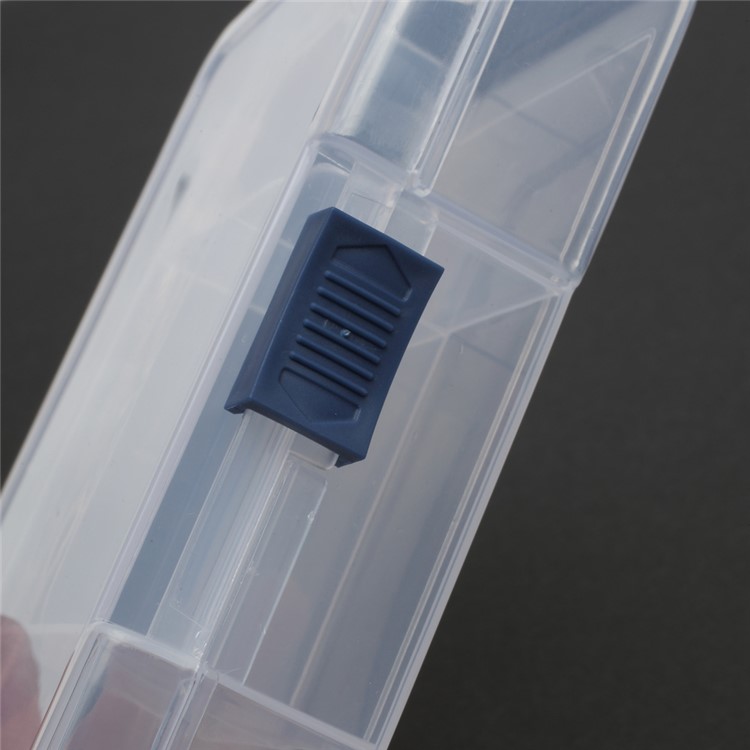 BEST 5 Slots Peças Pequenas Componente Storage Box Case Organizer, porte: 120 x 70mm-3