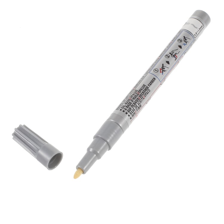 Uni-paint PX-21 Oil-based Fade-resisting Paint Mark Pen with Fine Point - Grey-4