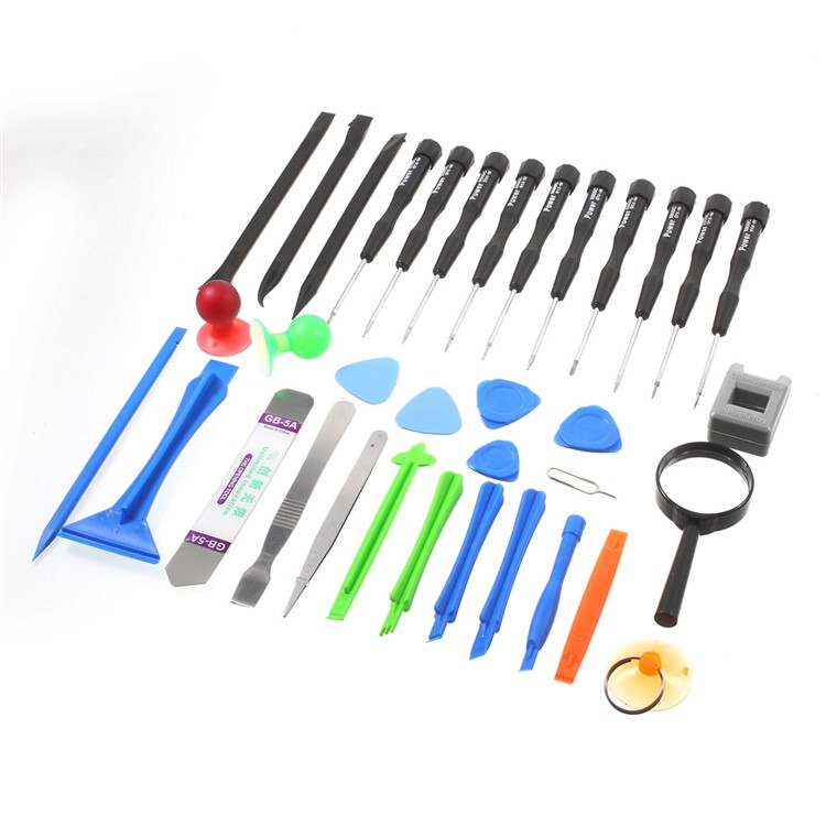 35 in 1 Universal Mobile Repair Opening Tool Kit Set-1