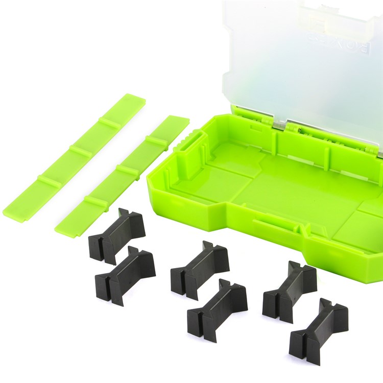 JAKEMY Plastic Storage Box Adjustable Organizer Container Case JM-PJ2002-5