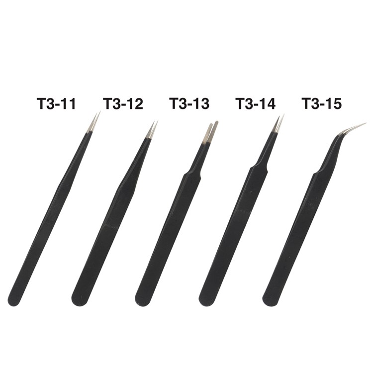 JAKEMY JM-T3-T13 Professional Broad Tip Tweezer-3