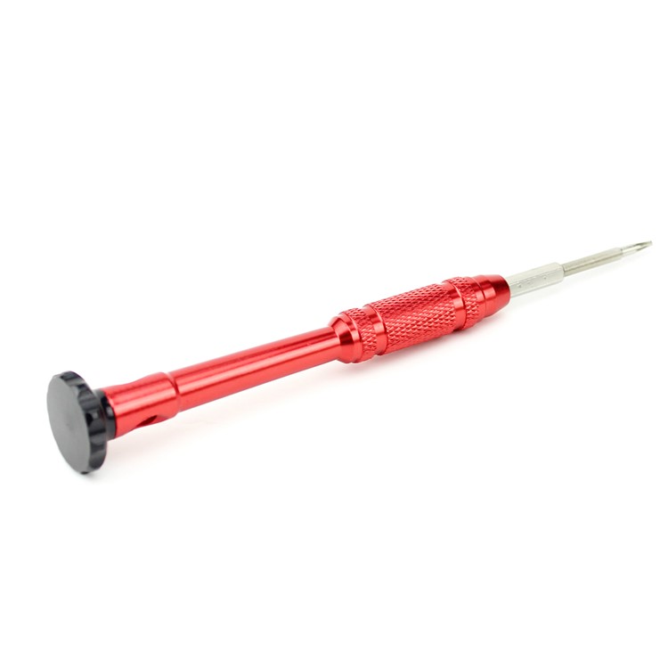 10-in-1 Professional Non-slip Handle with Philips Slotted Pentagon Torx Screwdriver Bits - Red-11