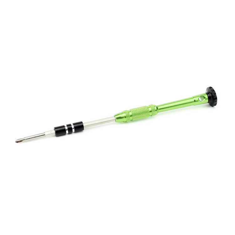 10-in-1 Professional Non-slip Handle with Pentagon Philips Slotted Torx Screwdriver Bits - Green-3