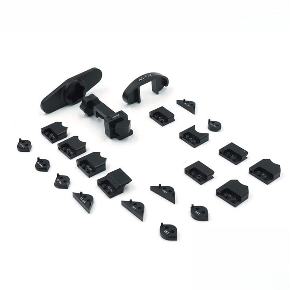 GTOOLS 23-in-1 Tornillo De Banco De La Esquina Lateral Kit De Herramientas De Reparación De Marco Para Iphone Ipad-4