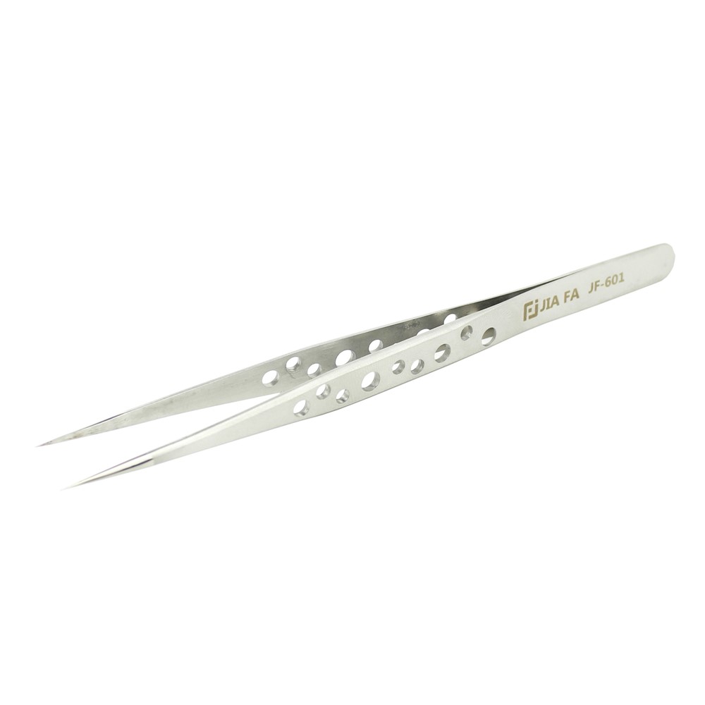 JF-601 High-strength Alloy Straight Tip Tweezer Repair Tool-3