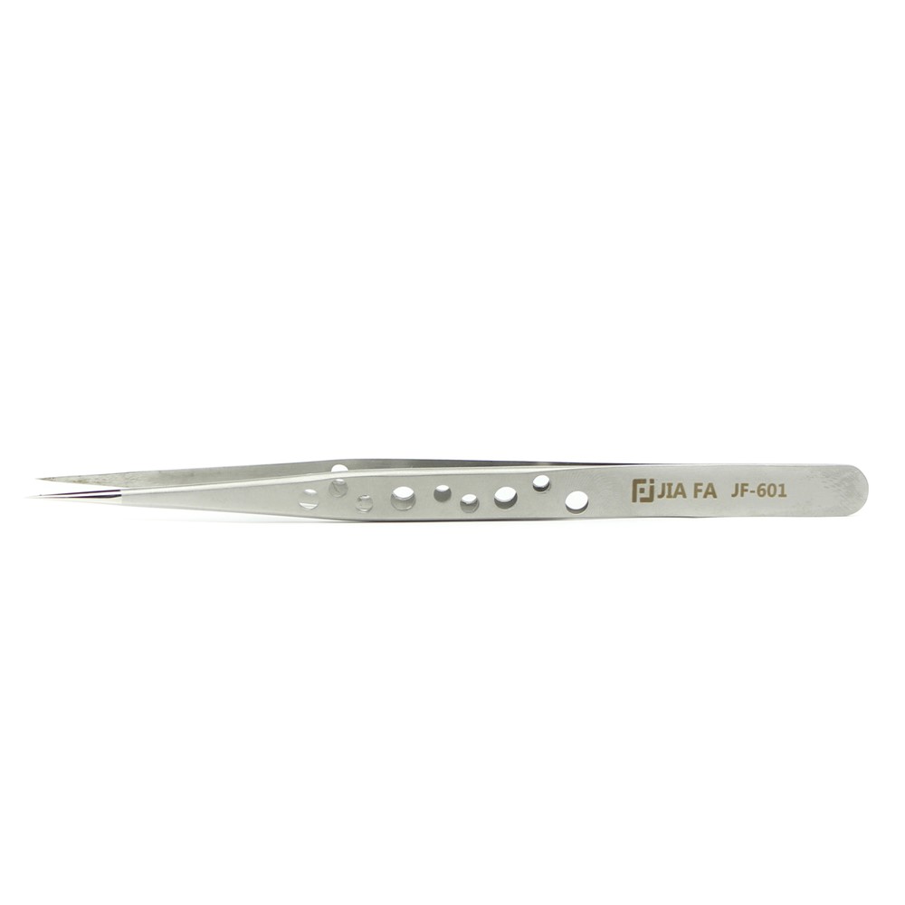 JF-601 High-strength Alloy Straight Tip Tweezer Repair Tool-9