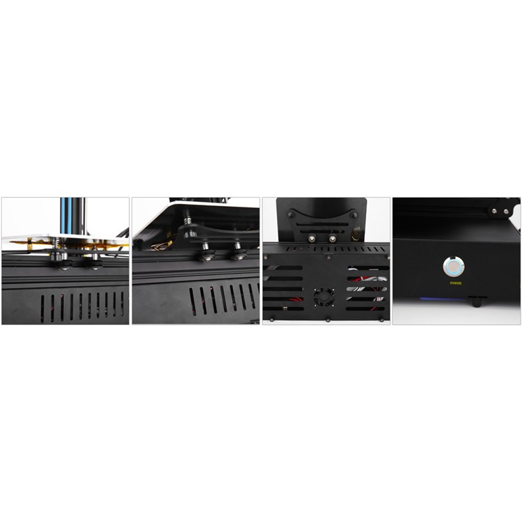 CR-8S 2 in 1 Laser Engraving 3D Printer DIY Kit Support TF Card / Online Print - US Plug-6