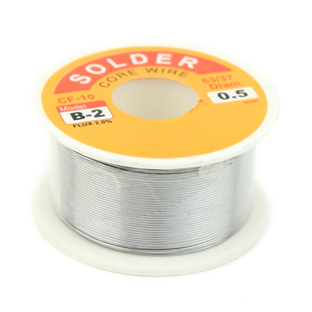 0.5mm 63/37 Tin Lead Welding Soldering Solder Wire Rosin Core Reel-2