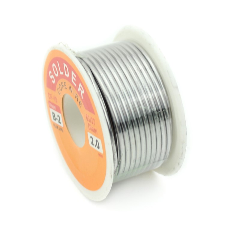 2.0mm 63/37 Tin Lead Welding Soldering Solder Wire Rosin Core Reel Roll-4