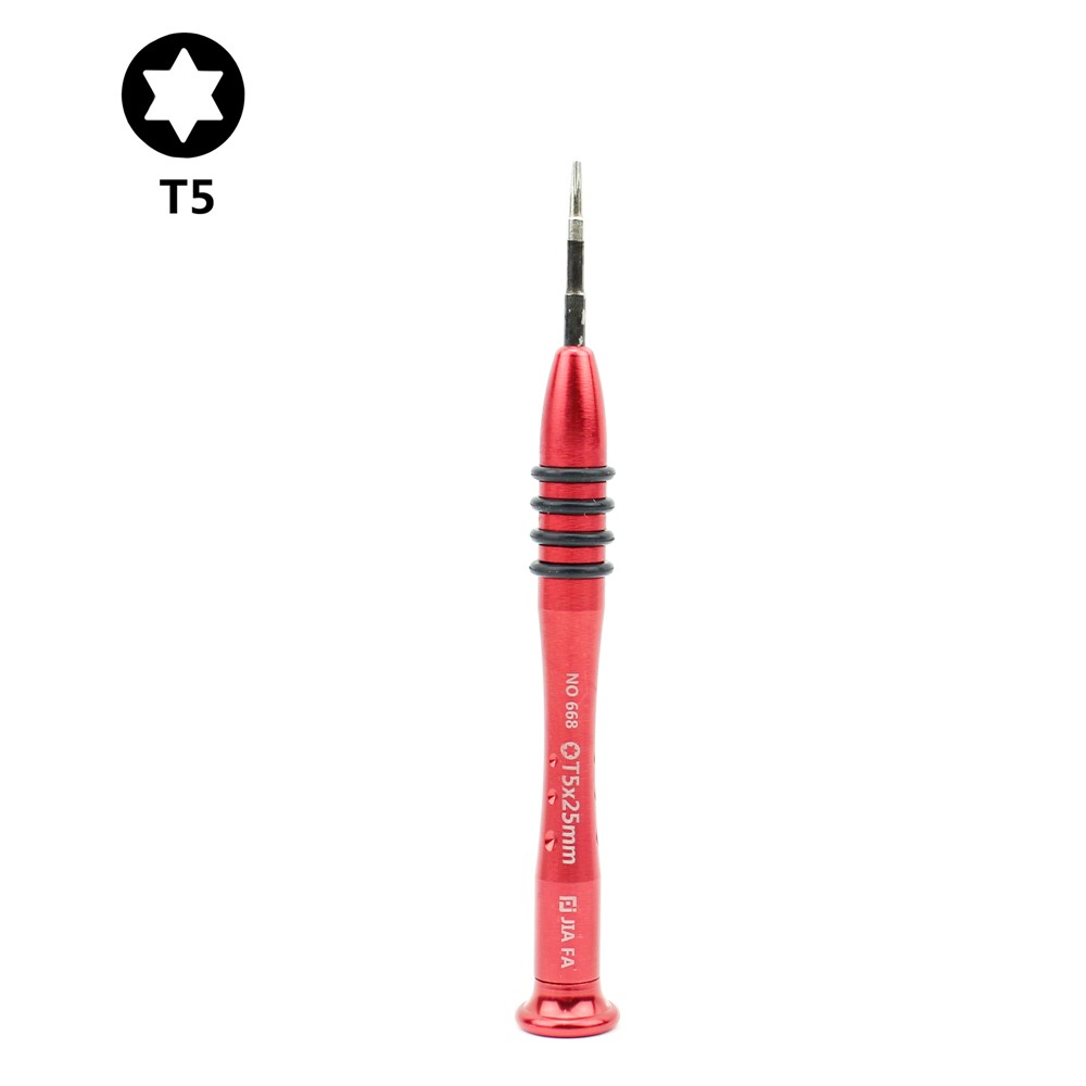 JF-825 7-in-1 Professionelle Reparatur-Tool Anti-Rutsch-Griff Torx-Schraubendreher-Kit-9