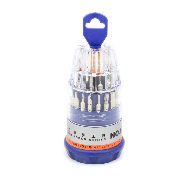 31-in-1 Precision Screwdriver Disassembly Repair Tool Set for iPhone Samsung Etc. (P833-31)-9