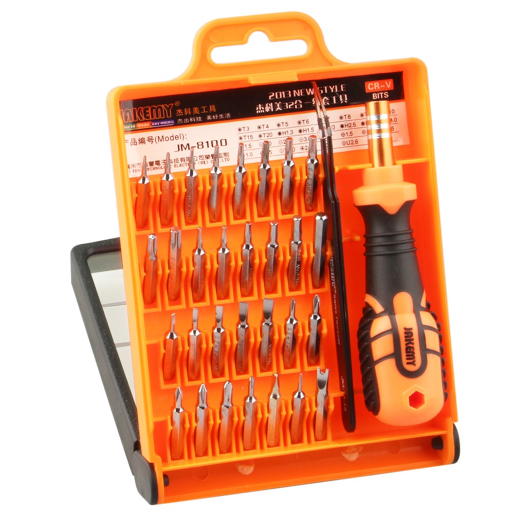 JAKEMY 32-in-1 Professional Hardware Screwdriver Tool Kit (JM-8100)-7