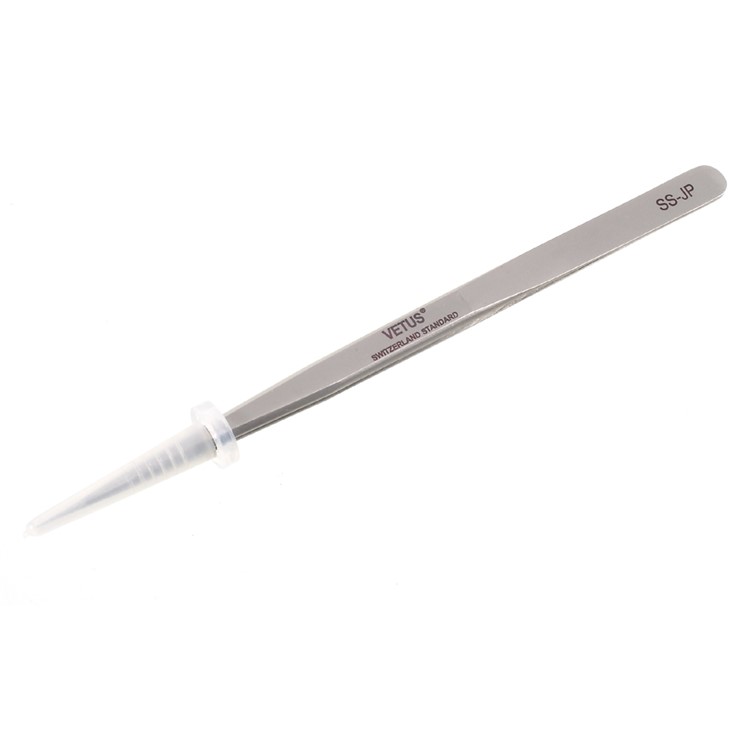 VETUS High Strength Stainless Steel Long Pointed Tip Tweezers (SS-JP)-3