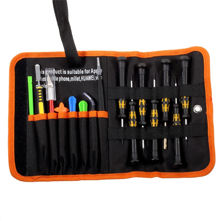 Professional 16-in-1 Screwdriver Pry Disassemble Repair Tool Kit Set-8