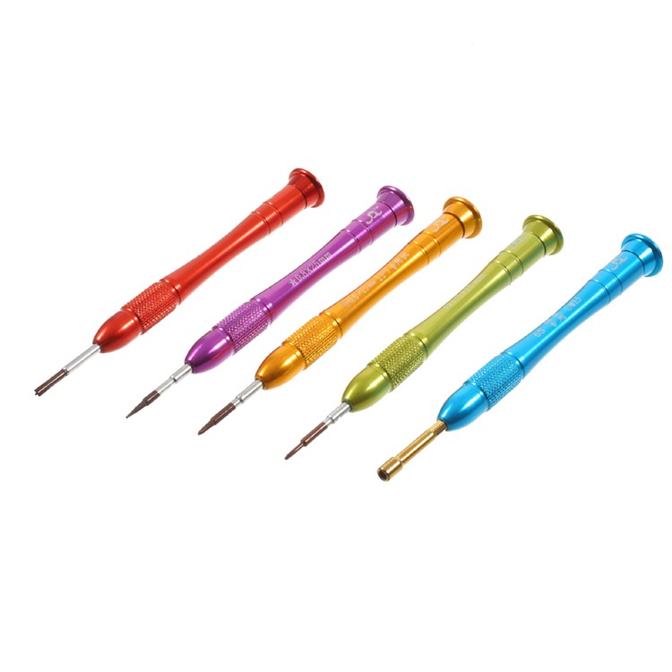 5-in-1 Professional Screwdriver Disassemble Opening Repair Tool Kit-2