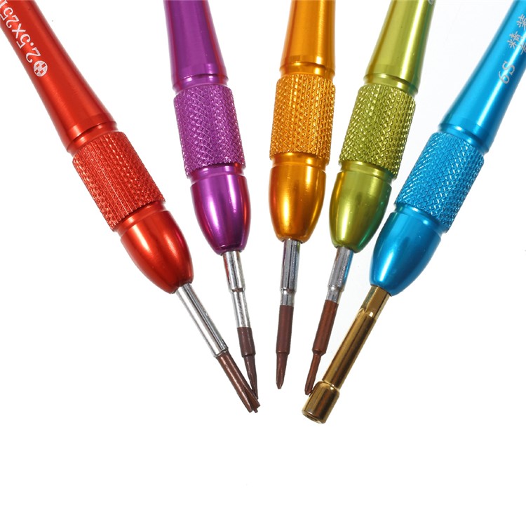 5-in-1 Professional Screwdriver Disassemble Opening Repair Tool Kit-3