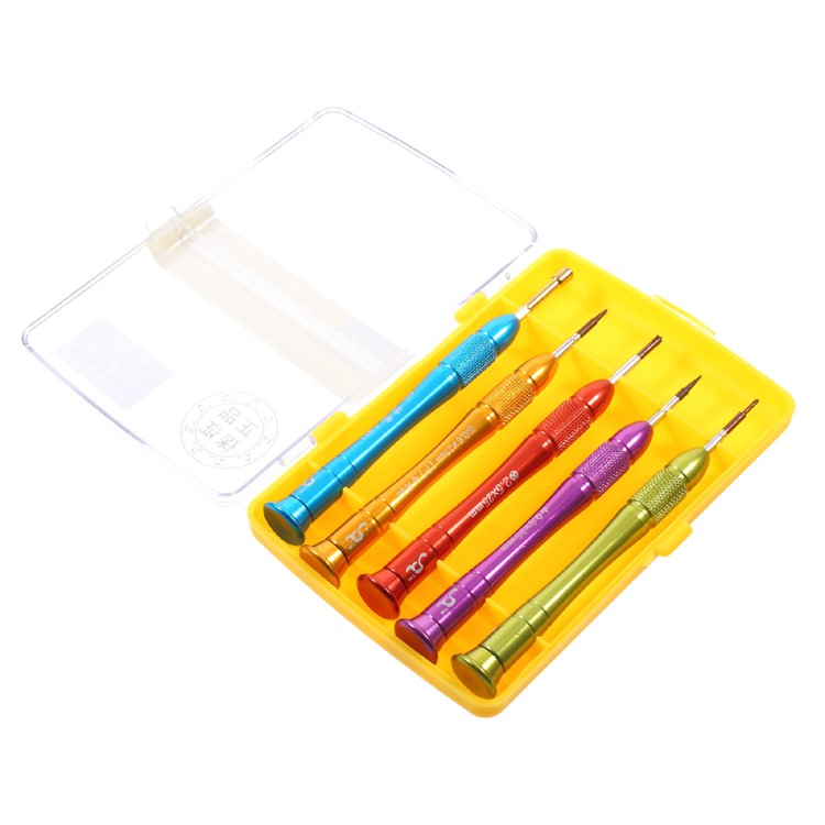 5-in-1 Professional Screwdriver Disassemble Opening Repair Tool Kit-6