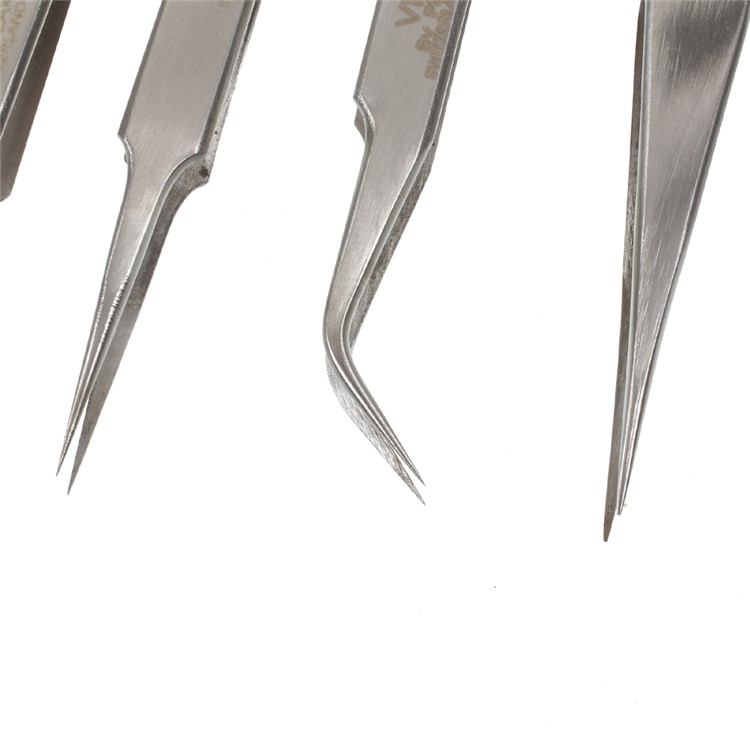 VETUS 7-in-1 High Strength Stainless Steel Precision Tweezers Set-5