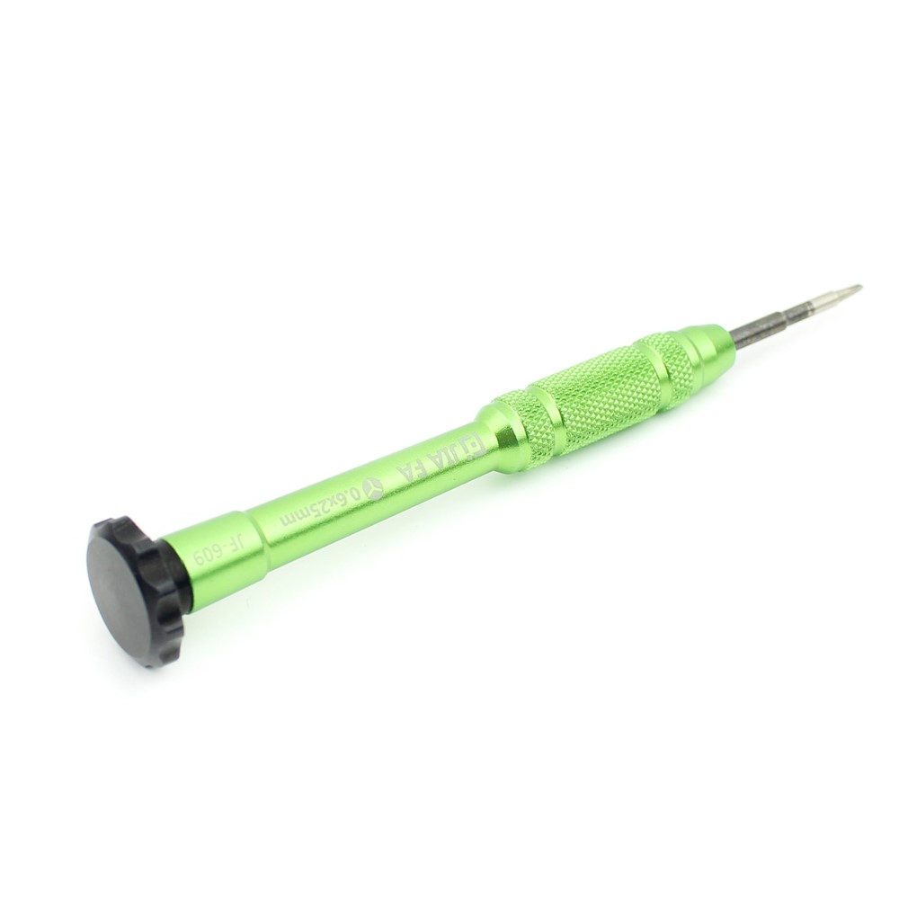 Non-slip Handle Professional 0.6 Tri-wing Screwdriver - Green-7