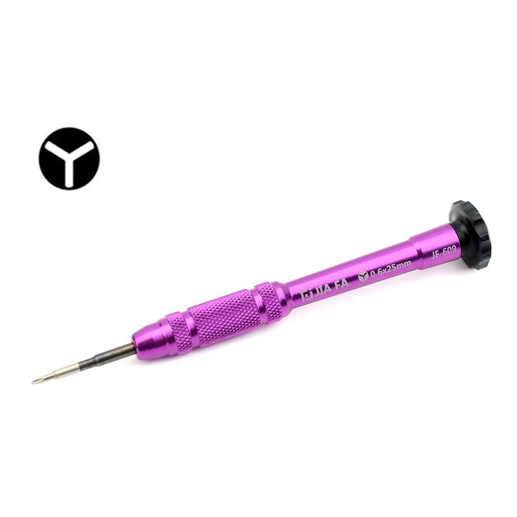 Non-slip Handle 0.6 Tri-wing Screwdriver - Purple-1