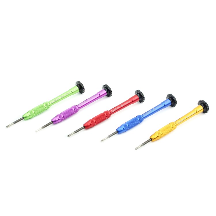 Non-slip Handle 0.6 Tri-wing Screwdriver - Purple-11