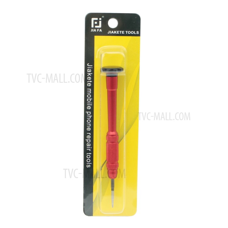 Professional Anti-slip Handle 0.8 Pentagon Screwdriver - Red-5