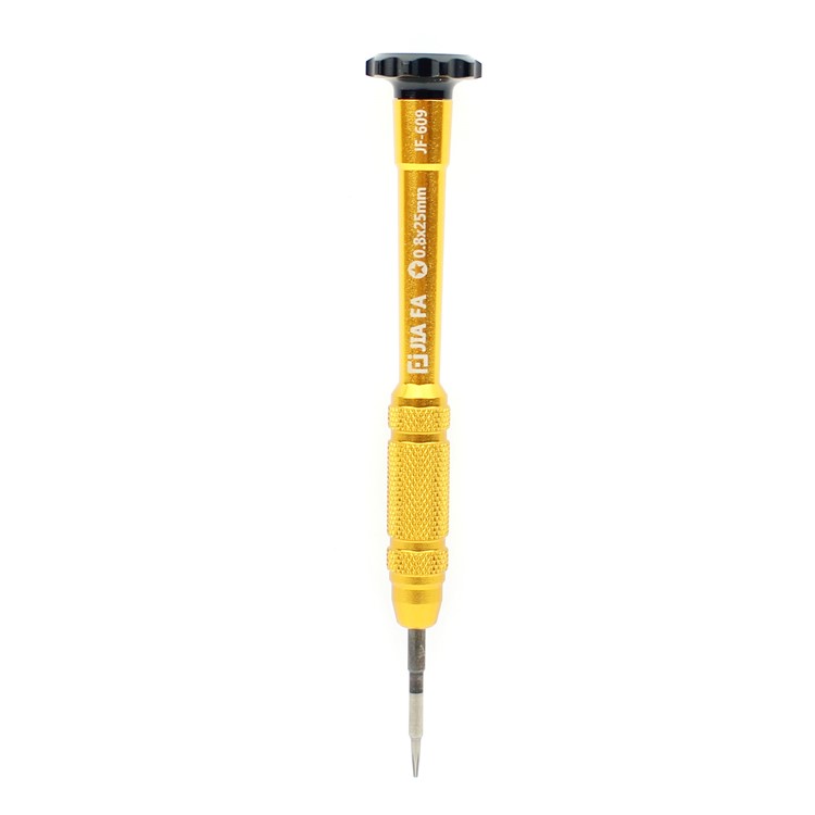 Anti-slip Handle Professional 0.8 Pentagon Screwdriver - Gold Color-2