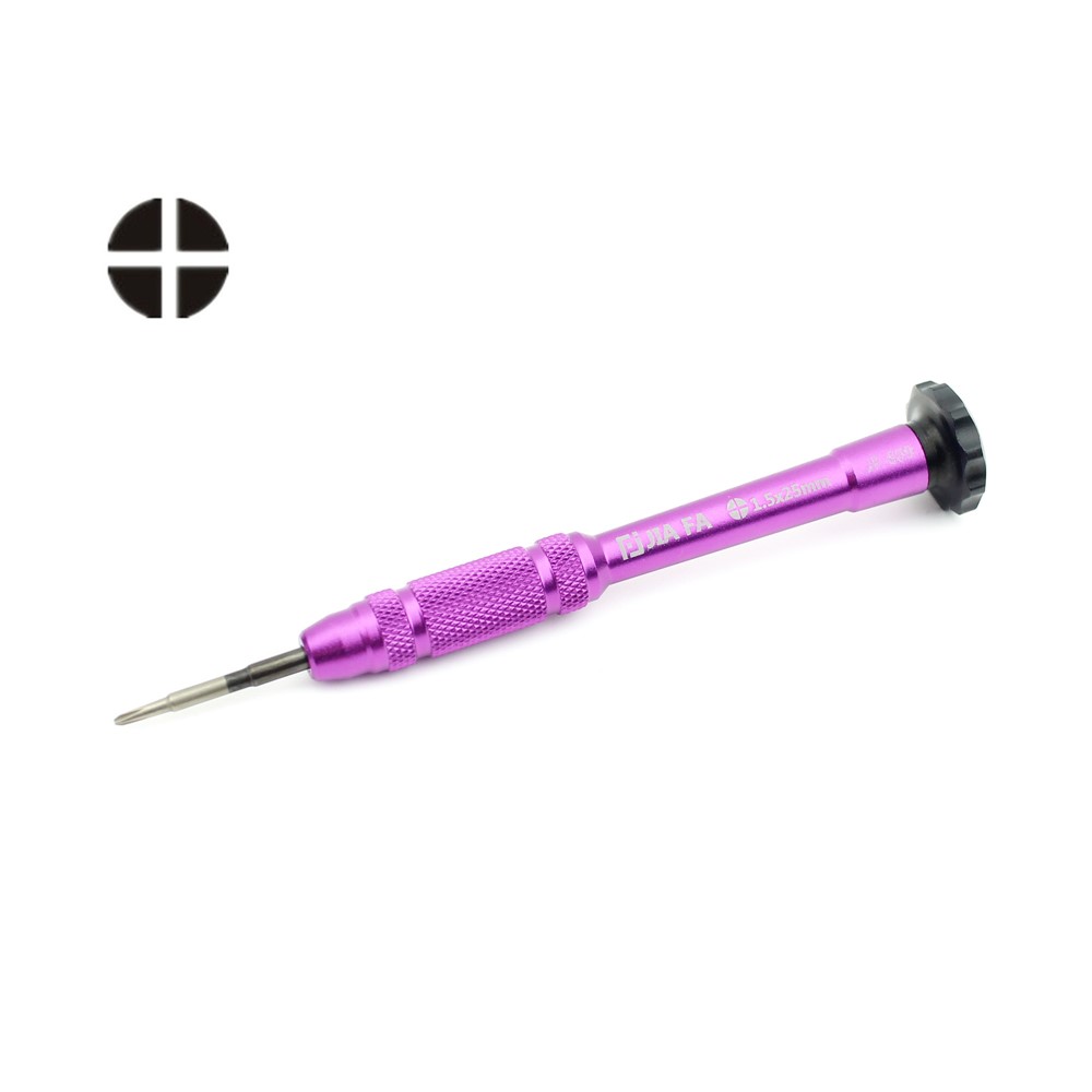 Non-slip Handle Professional 1.5 Philips Screwdriver - Purple-1