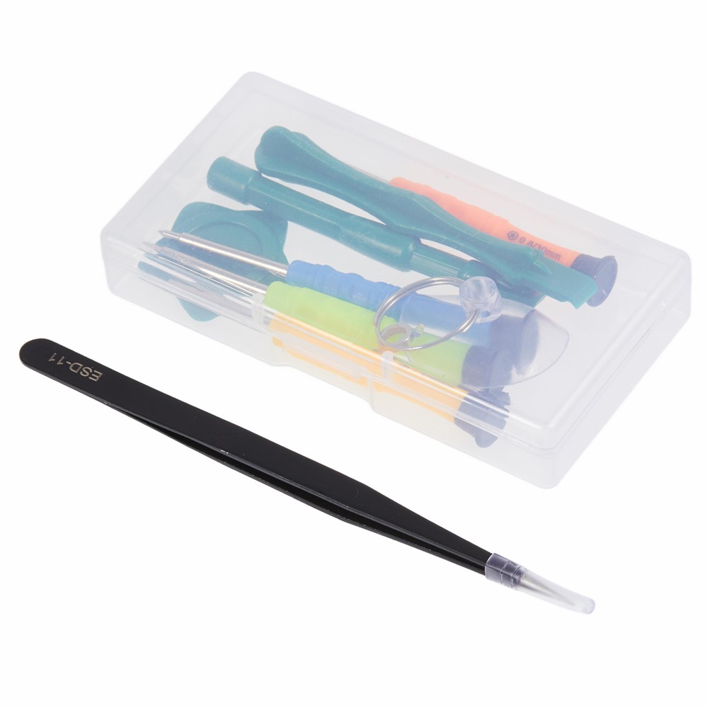 Kit de ferramentas de reparo 10Pcs / Set para iPhone 7 Ferramentas de abertura da chave de fenda magnética-7