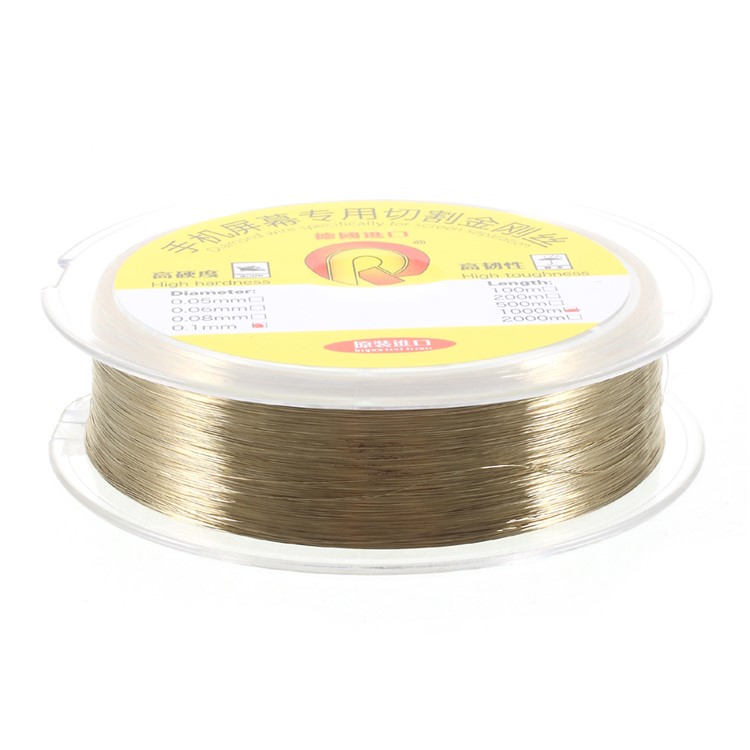 1000m Diamante Cable for Separating Mobile Phone LCD Screen - Diamater: 0.06mm-11