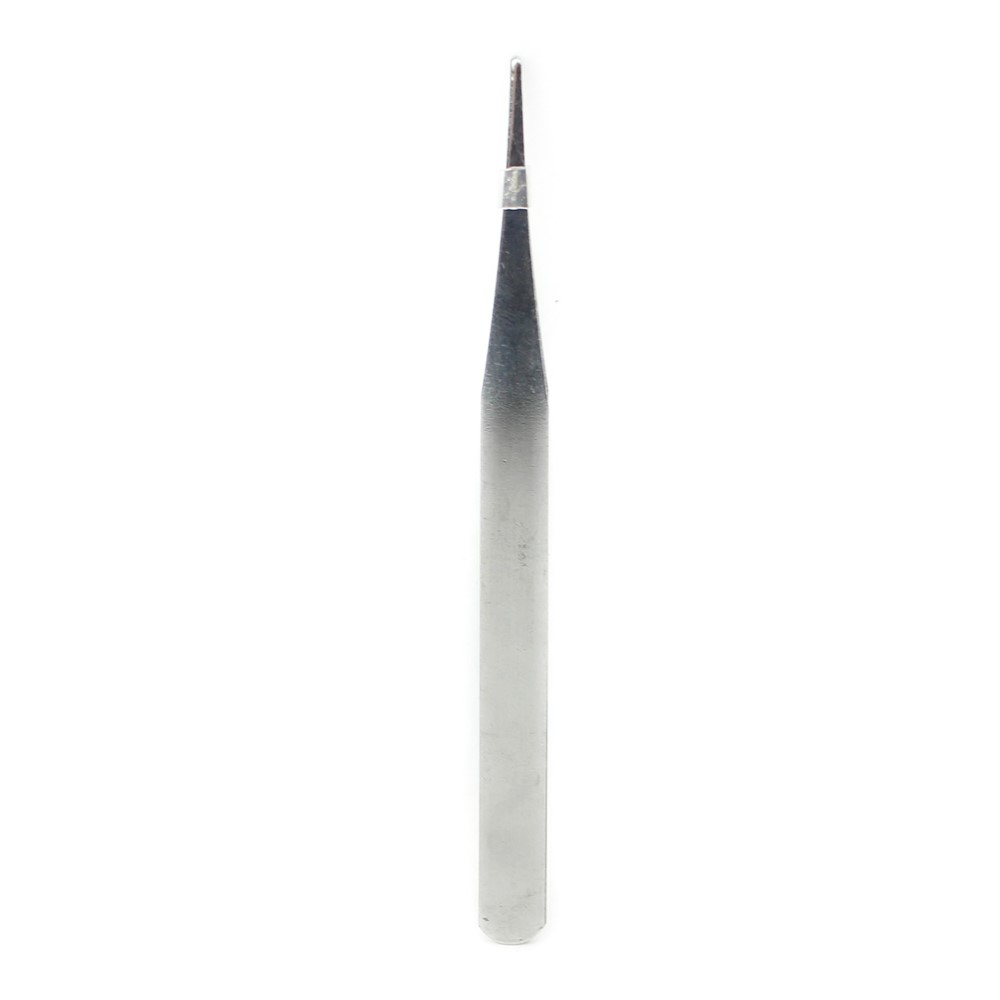 JF-605 Portable Mini Metal Straight Tweezers Cellphone Repair Tool-4