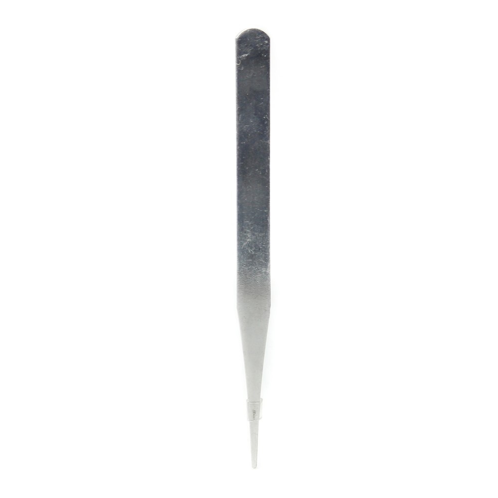 JF-605 Portable Mini Metal Straight Tweezers Cellphone Repair Tool-5